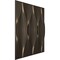 Ekena Millwork 19 5/8in. W x 19 5/8in. H Willow EnduraWall Decorative 3D Wall Panel Covers 2.67 Sq. Ft. WP20X20WWCDB - alternate 5